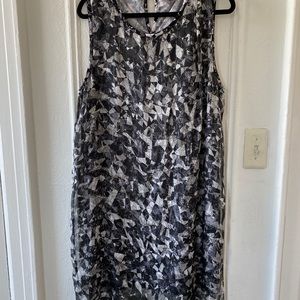 Vince Camuto geometric print dress